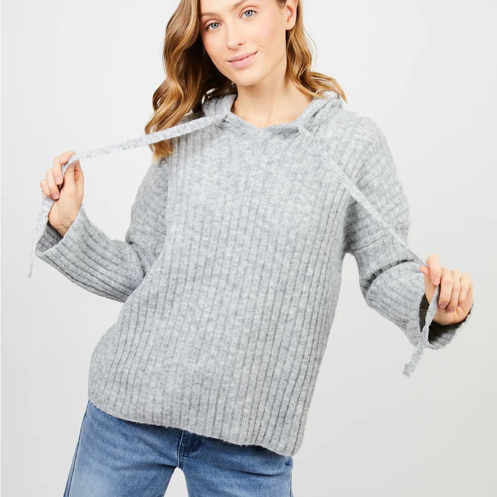 Women's Sweater - Gray Hoodie